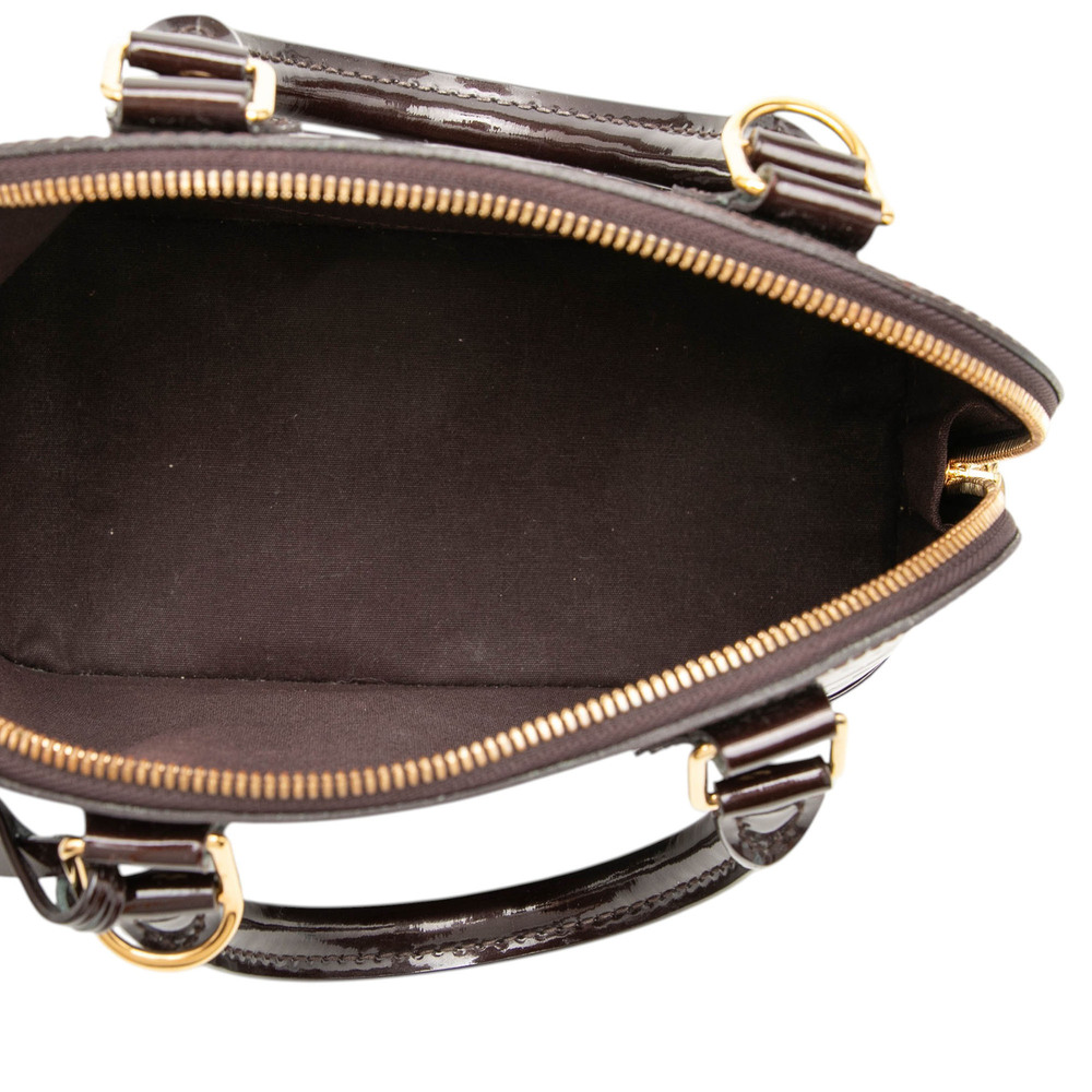 Pre-Loved Louis Vuitton Monogram Vernis Alma BB - Picture 4 of 8